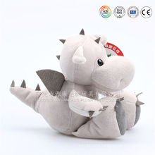 Cute baby plush purple dragon stuffed toy